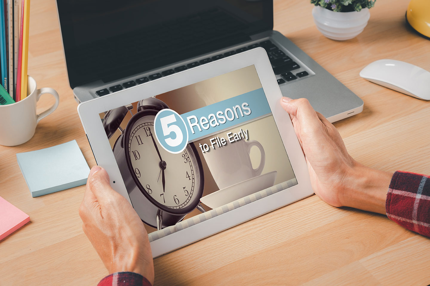 Why Video Marketing is Essential for Your Tax & Accounting Firm | client watching tax video on a tablet